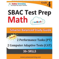 SBAC Test Prep: 4th Grade Math Common Core Practice Book and Full-length Online Assessments: Smarter Balanced Study Guide With Perform