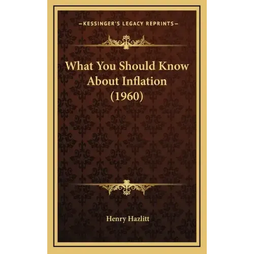 What You Should Know About Inflation (1960)