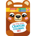 My Carry-Along Crayon Coloring Set: Bear & Friends (Ages 4+)