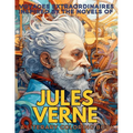 Voyages Extraordinaires Inspired by the Novels of Jules Verne: 10 novels made into a single Coloring Book