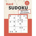 Hard Sudoku: 500 Hard Sudoku Puzzles for adults