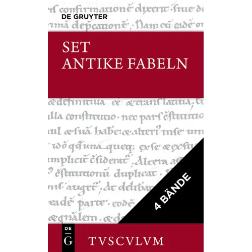 [Set Antike Fabeln, Tusculum, 4 Bände]