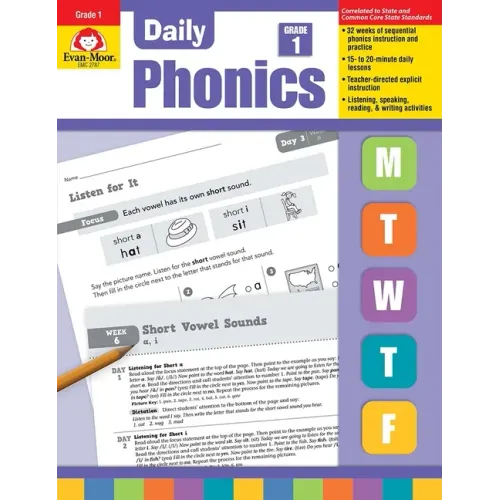 Daily Phonics, Grade 1 Teacher Edition