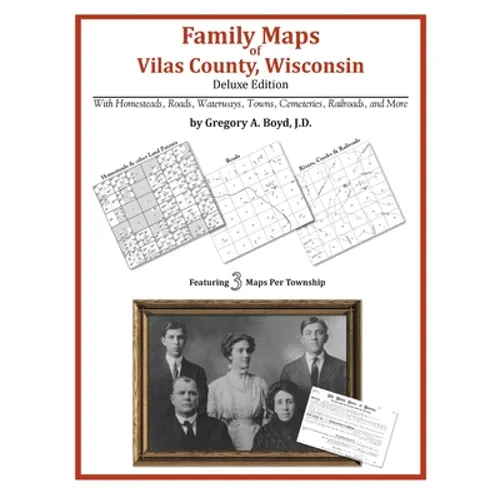 Family Maps of Vilas County, Wisconsin