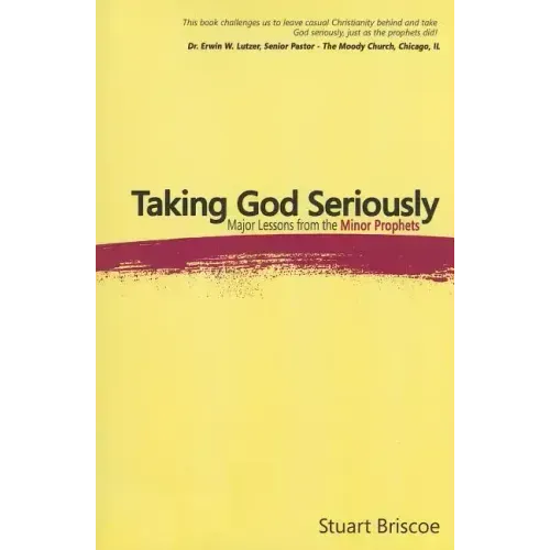 Taking God Seriously