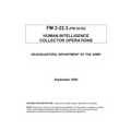Human Intelligence Collector Operations