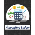 accounting ledgers: for bookkeeping Accounting General Ledge, sustained and long lasting tracking and record keeping Size:8.5"x11" in 100