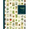 Mixed Media Collage Book: Vintage illustrations of Flowers, Plants, Mushrooms and roses Vintage scrapbook paper to cut and tear Junk Journalling