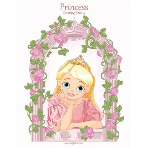 Princess Coloring Book 4