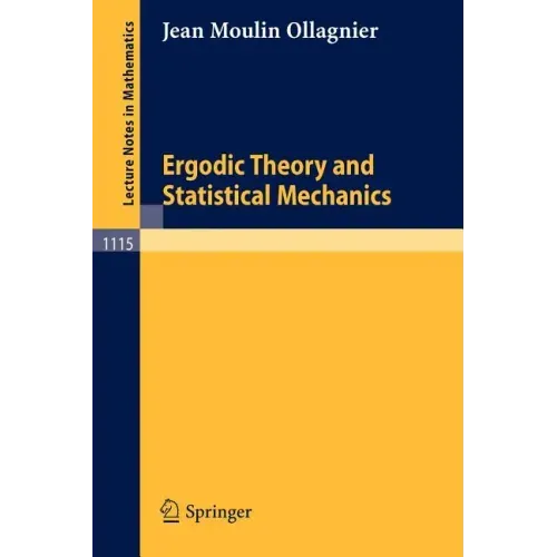 Ergodic Theory and Statistical Mechanics
