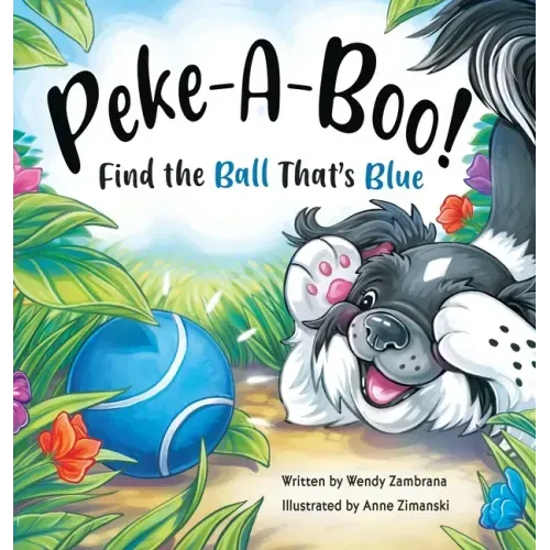 Peke-A-Boo! Find the Ball That's Blue