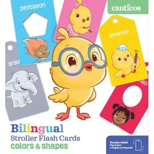 Canticos Bilingual Stroller Flash Cards: Colors & Shapes