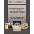 Eugene Lagana, Petitioner, V. New York. U.S. Supreme Court Transcript of Record with Supporting Pleadings