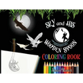 SKY and HIS WOODEN SPOON COLORING BOOK: A children's fantasy dream coloring book about magic, adventure and the fearless imagination of a little boy