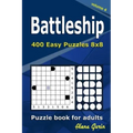 Battleship puzzle book for adults: 400 Easy Puzzles 8x8 (Volume 4)