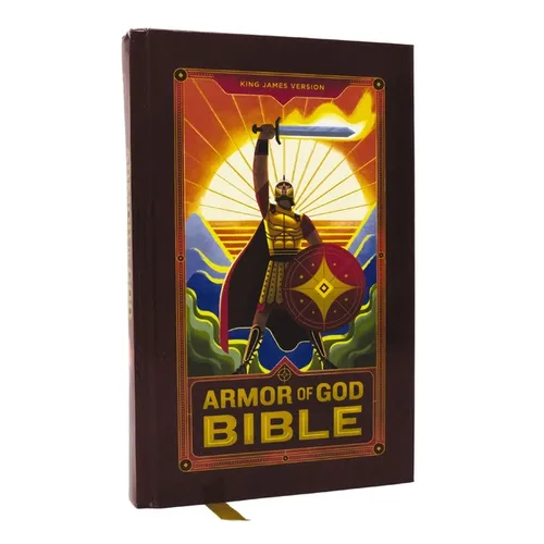 KJV Armor of God Bible, Hardcover (Children's Bible, Red Letter, Comfort Print, Holy Bible): King James Version