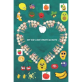 My Kid Love Fruits & Nuts.: Learn the types of fruits and nuts in a funny way for children.