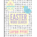 Easter Large Print Word Search