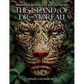 Literary Coloring Book inspired by H.G. Wells's Novel The Island of Dr. Moreau: Share the Jungle with Beasts-Men in this Classic Horror Book filled wi