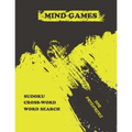 mind games for prisoners: the Big brain teaser activity book ( sudoku - word search - crossword ) for elderly in large format over 250 pages