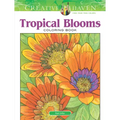 Creative Haven Tropical Blooms Coloring Book
