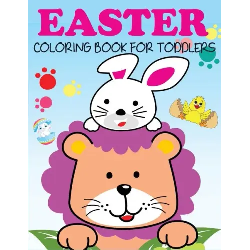Easter Coloring Book for Toddlers