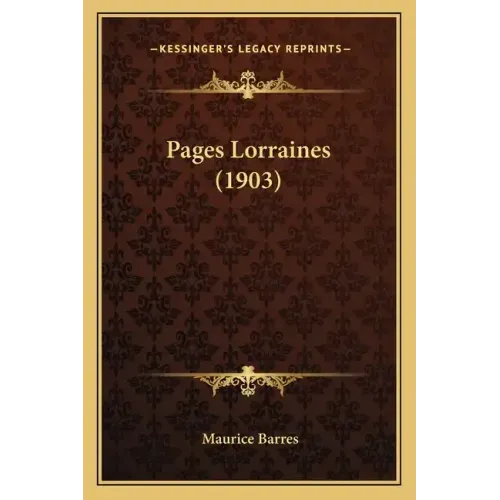 Pages Lorraines (1903)