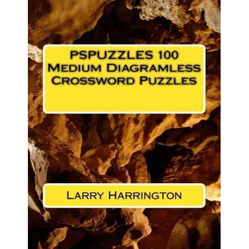PSPUZZLES 100 Medium Diagramless Crossword Puzzles