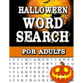 Halloween Word Search For Adults: Large Print Word Search Book For Adults Find Puzzles with Pictures And Answer Keys Spooky Halloween Activity Book