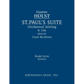 St. Paul's Suite, H.118b: Study score