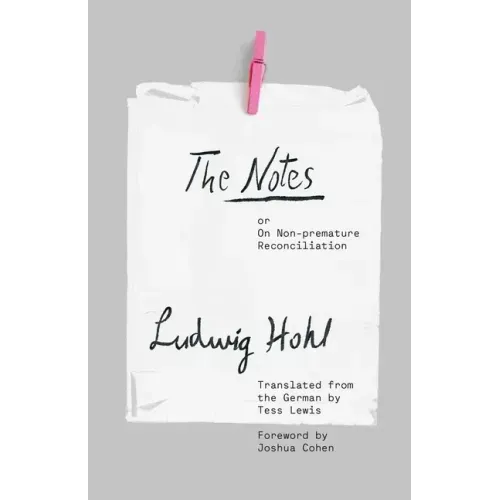 The Notes: Or on Non-Premature Reconciliation