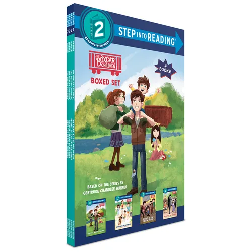 Boxcar Children Step Into Reading Boxed Set #1: Boxcar Children Early Reader (Step Into Reading) and Mystery at the Old Ranch