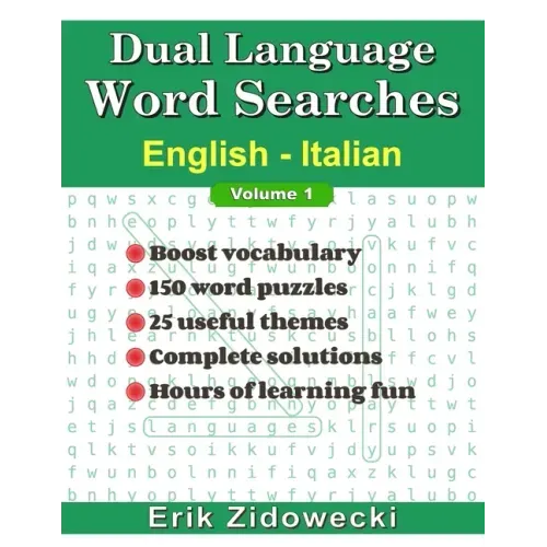 Dual Language Word Searches - English - Italian