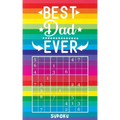 Best Dad Ever - Sudoku: 4 Difficulty Levels: easy - medium - difficult - extreme Father's Day gift idea Pocket sized book Over 150 logic puzzl