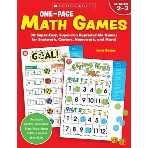One-Page Math Games