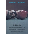 Billiards - The Cannon, Some Useful Tips on the Various Types of Cannon and How to Play Them