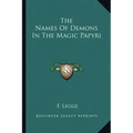The Names of Demons in the Magic Papyri