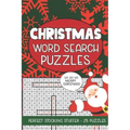 Christmas Word Search Puzzles: Seek and Find Word Circle Puzzle Book Holiday Seasonal Activity Book for Kids and Adults