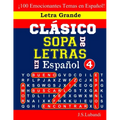 CLÁSICO SOPA De LETRAS En Español; 4
