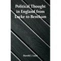 Political Thought in England from Locke to Bentham