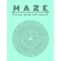Maze Puzzle Book: For Adults Activity workbook for Girls Boys, 100 Moderate to Challenging Puzzles.