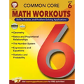 Common Core Math Workouts, Grade 6