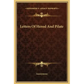 Letters of Herod and Pilate