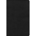 CSB Large Print Personal Size Reference Bible, Black Leathertouch, Indexed
