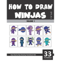 How to Draw Ninjas for Kids - Volume 1