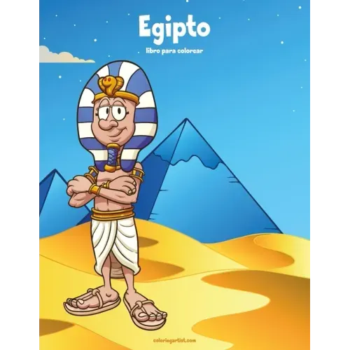 Egipto libro para colorear