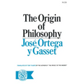 The Origin of Philosophy