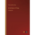 On the Nature of Things: in large print