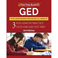 GED Study Question Book 2020 and 2021 All Subjects: Three Full-Length Practice Tests for GED Test Prep [3rd Edition]