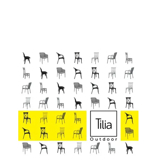 Tilia Outdoor: Chair; Armchair; Table; Sunbed; Table; Bases; Coffee Table; Bar Chair